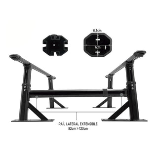 Bed Rack Universel Aluminium Pickup  BULLFACE sur Xperts4x4 Accessoires 4x4 Off-Road