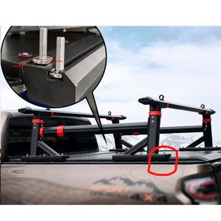 Bed Rack Universel Aluminium Pickup  BULLFACE sur Xperts4x4 Accessoires 4x4 Off-Road