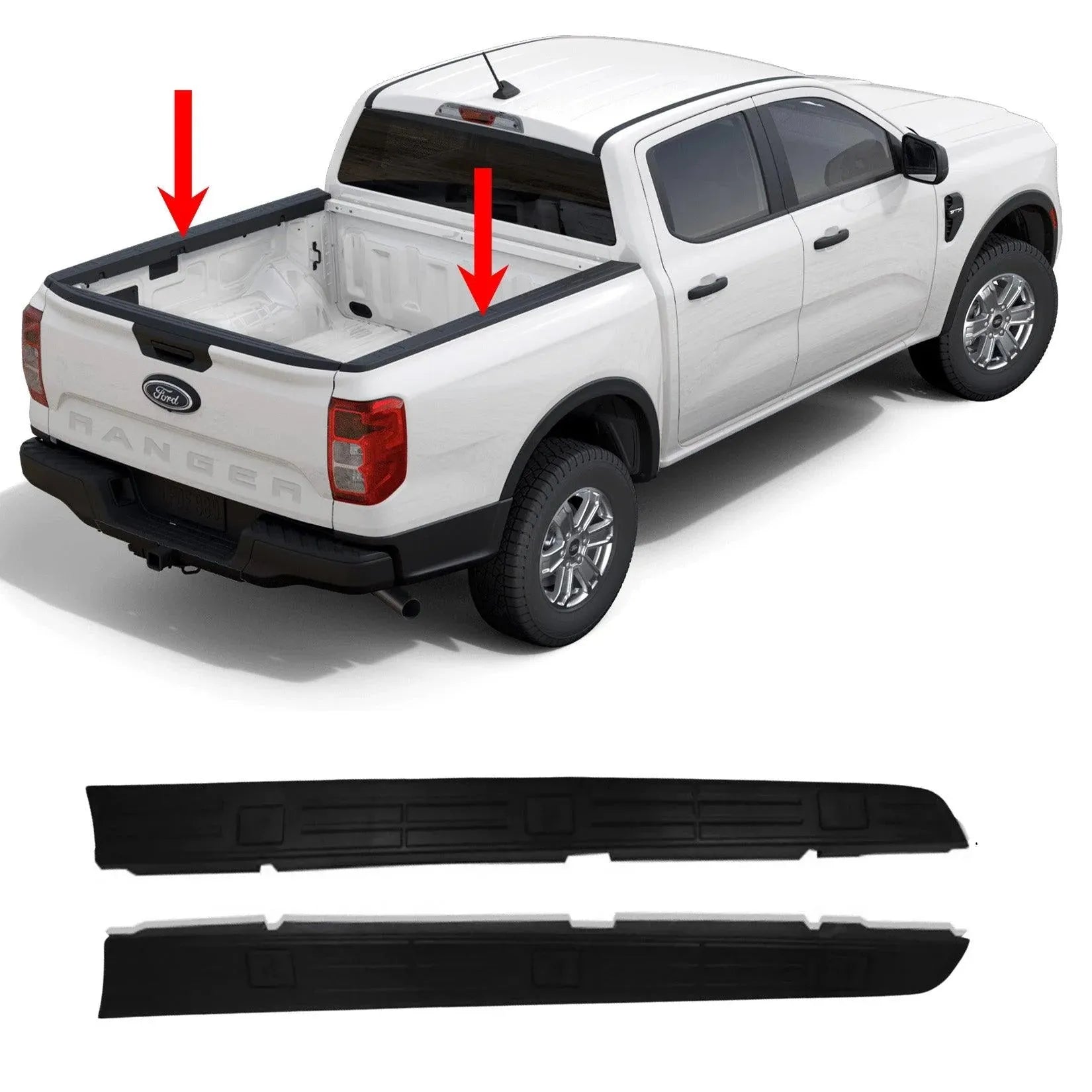 Rebords de Benne Ford Ranger/Raptor 2023+ | Protection & Style sur Xperts4x4 Accessoires 4x4 Off-Road