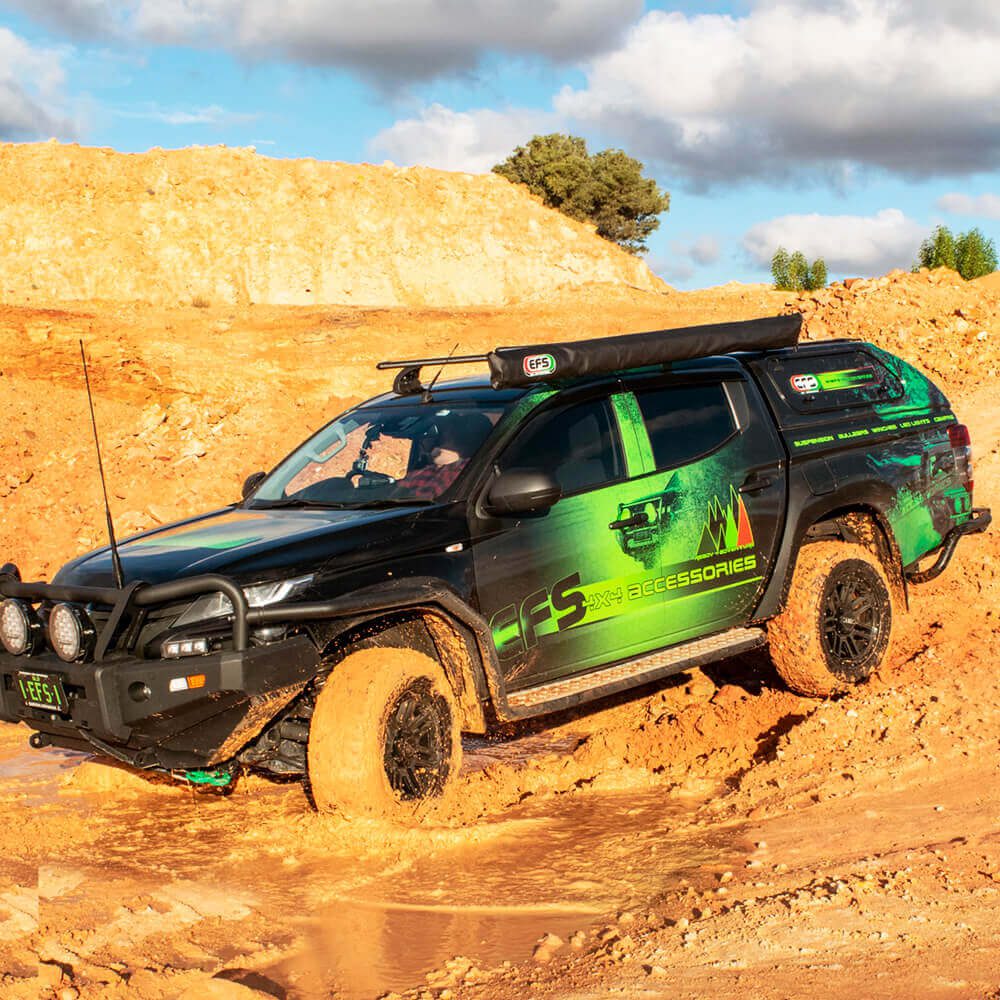 Ressort Avant EFS4x4 | Mitsubishi Triton L200 Rehausse +30/40mm sur Xperts4x4 Accessoires 4x4 Off-Road