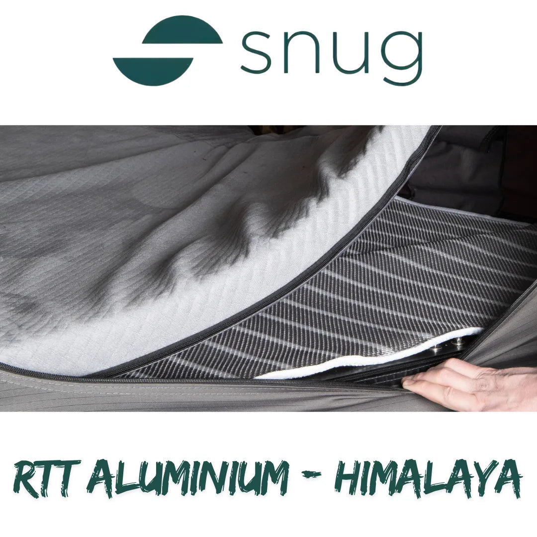 Tente de toit Aluminium SNUG HIMALAYA (220x150x150cm) sur Xperts4x4 Accessoires 4x4 Off-Road