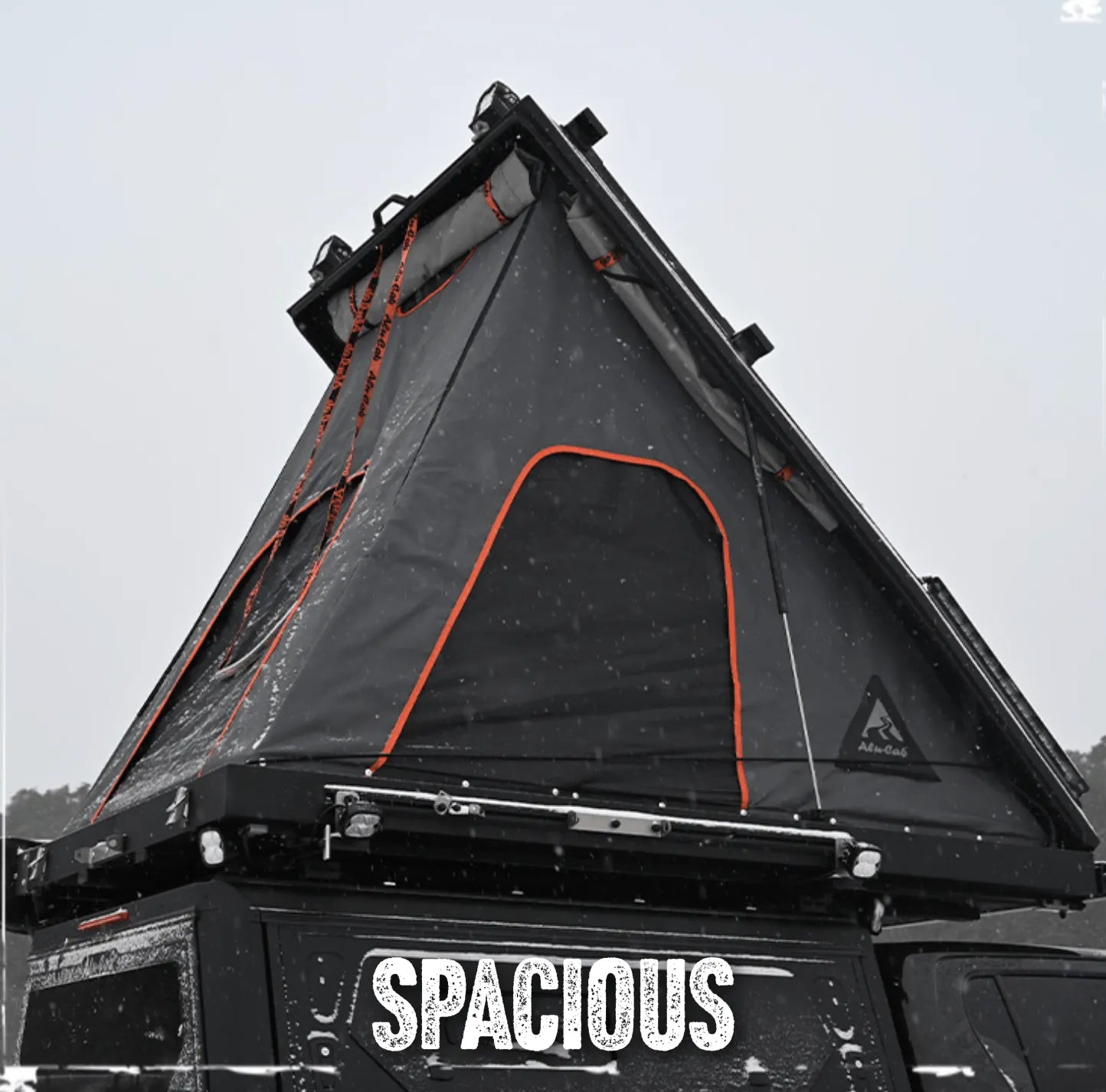 Tente de Toit Expedition Gen 3-R Noire | ALU-CAB sur Xperts4x4 Accessoires 4x4 Off-Road