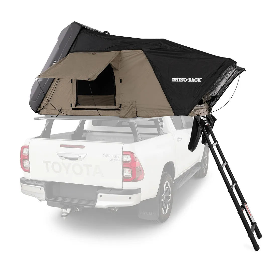 Tente de toit Rigide 2100 x 1300mm | RHINORACK sur Xperts4x4 Accessoires 4x4 Off-Road