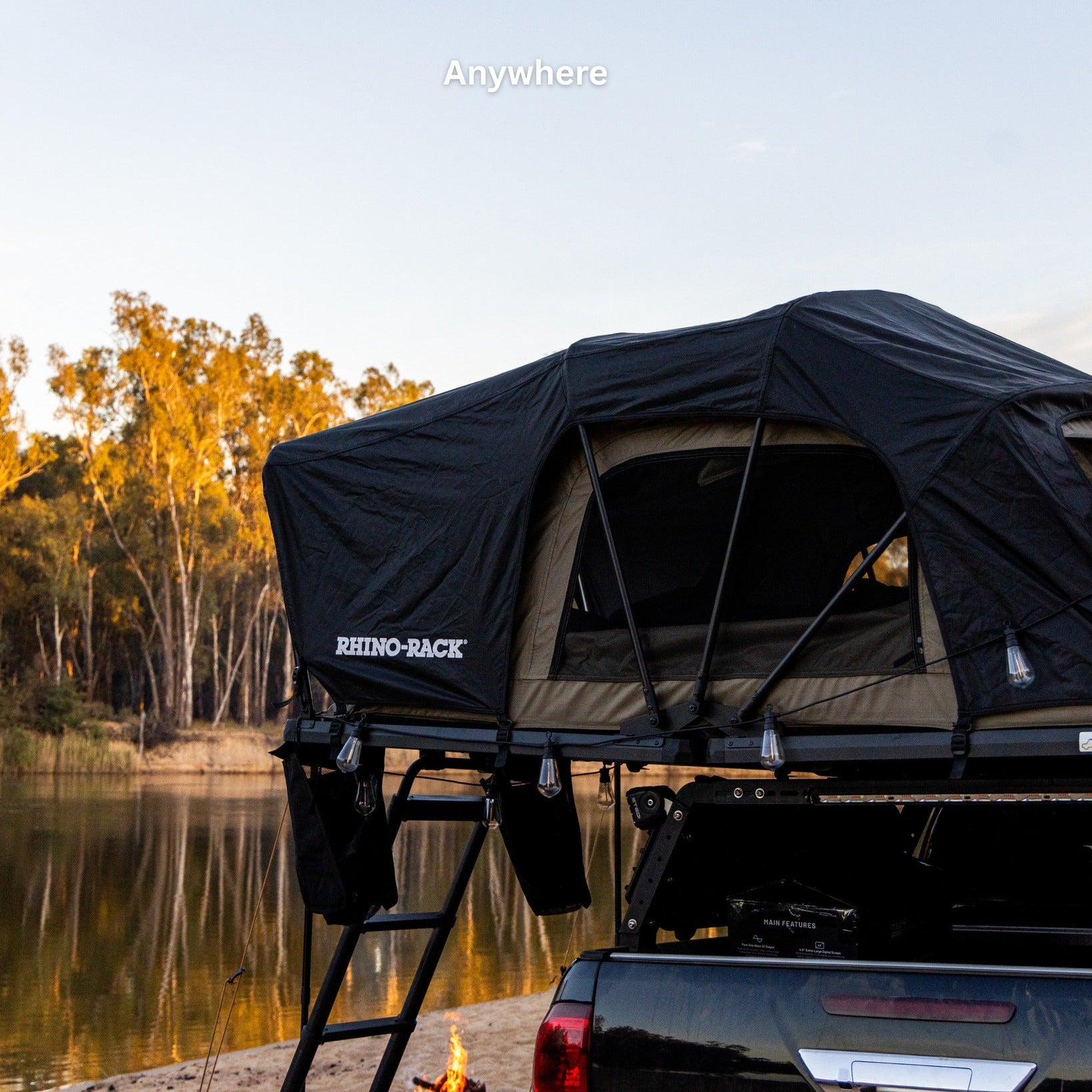 Tente de toit Souple 2100 x 1300mm | RHINORACK sur Xperts4x4 Accessoires 4x4 Off-Road