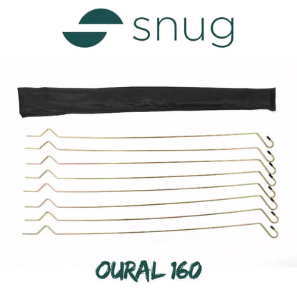 Tente de toit Souple SNUG OURAL 160 (163 x 240 x 126 cm) sur Xperts4x4 Accessoires 4x4 Off-Road