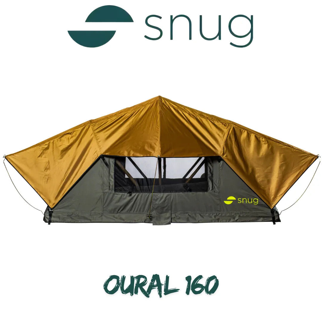 Tente de toit Souple SNUG OURAL 160 (163 x 240 x 126 cm) sur Xperts4x4 Accessoires 4x4 Off-Road