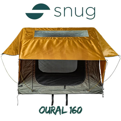 Tente de toit Souple SNUG OURAL 160 (163 x 240 x 126 cm) sur Xperts4x4 Accessoires 4x4 Off-Road