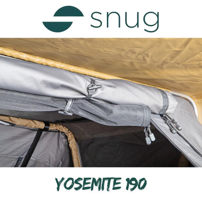 Tente de toit Souple SNUG YOSEMITE 190 (190 x 310 x 126 cm) sur Xperts4x4 Accessoires 4x4 Off-Road