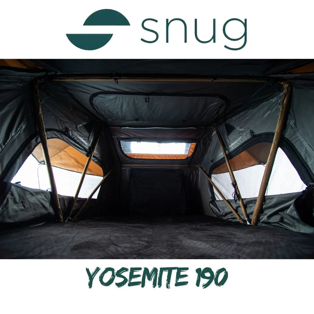 4x4 tent in cm Tente de toit Souple SNUG YOSEMITE 190 (190 x 310 x 126 cm)