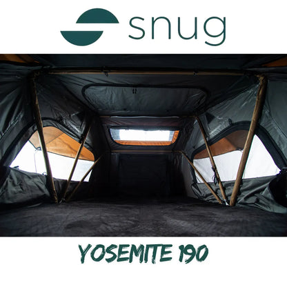 Tente de toit Souple SNUG YOSEMITE 190 (190 x 310 x 126 cm) sur Xperts4x4 Accessoires 4x4 Off-Road