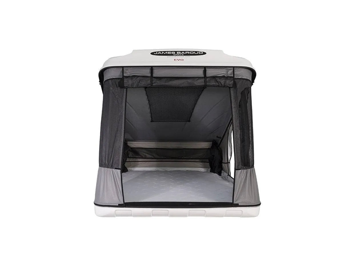 Tente de toit Space EVO S/M/XL - James Baroud - ouverture portefeuille sur Xperts4x4 Accessoires 4x4 Off-Road