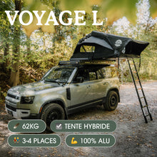 Tente de Toit Voyage L Go Overland Canada – 4 Places sur Xperts4x4 Accessoires 4x4 Off-Road