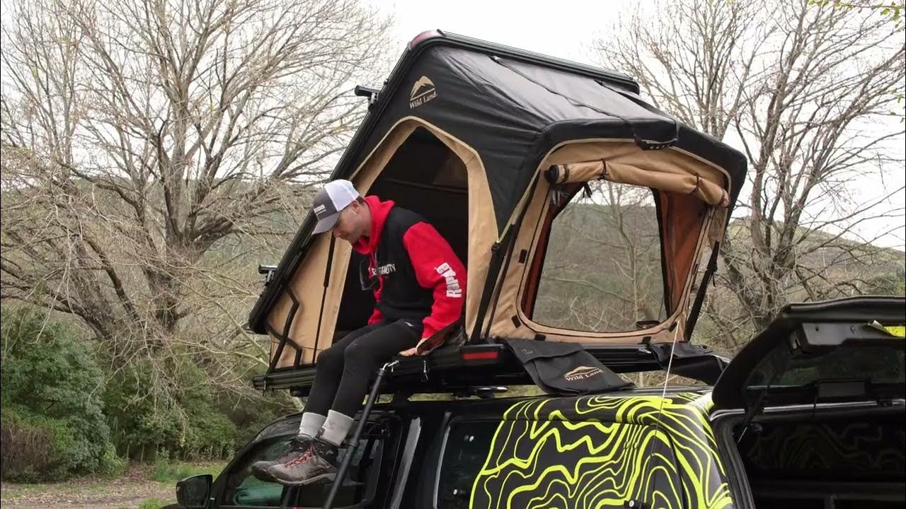 Tente de Toit WildLand | Bush Cruiser 120 V2 | 2 Places sur Xperts4x4 Accessoires 4x4 Off-Road