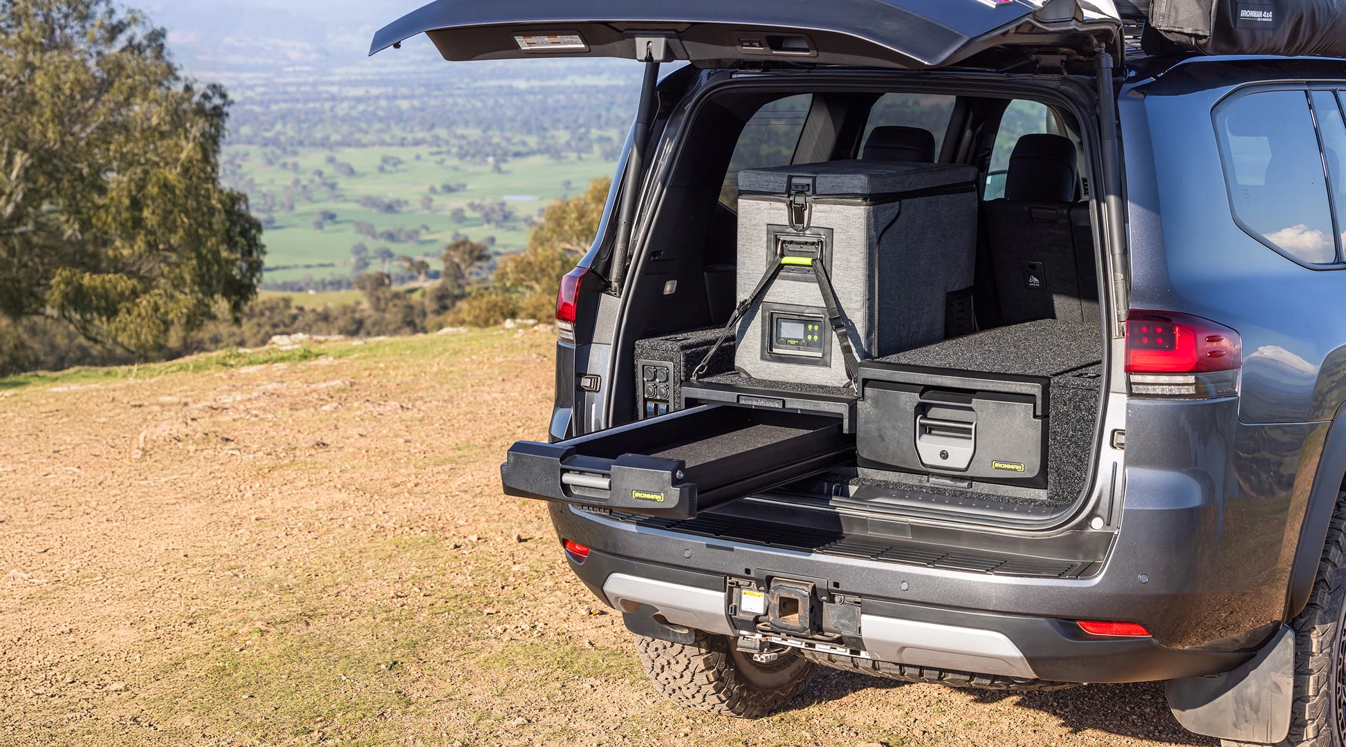 Kit 2 Tiroirs Hauteur Max avec Plateau Fixe | Ironman 4x4 | Pickup Double Cab sur Xperts4x4 Accessoires 4x4 Off-Road