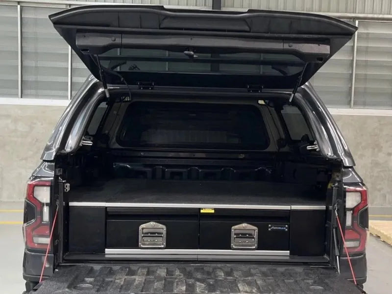 Tiroirs Coulissants AEROKLAS Ford Ranger/ VW Amarok (23-) sur Xperts4x4 Accessoires 4x4 Off-Road