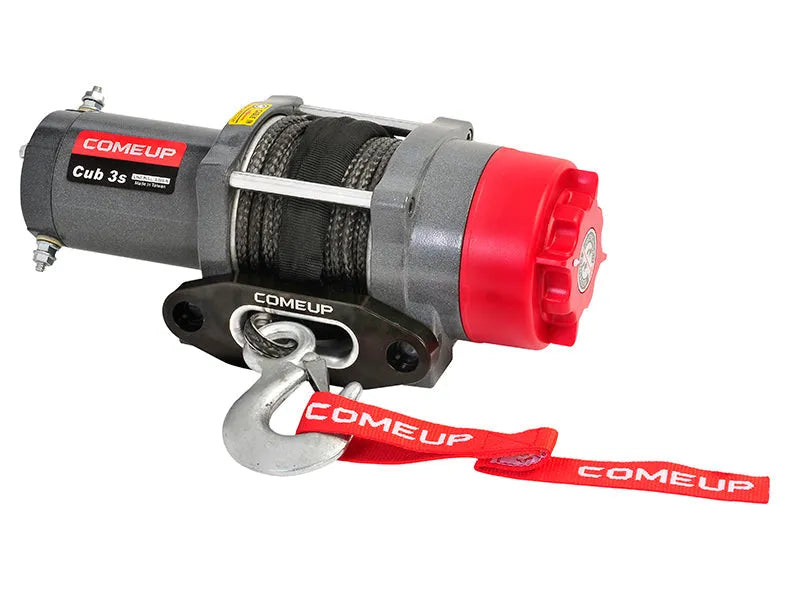 Treuil COMEUP ATV CUB3-S 1361 kg| Câble Synthétique | 12V sur Xperts4x4 Accessoires 4x4 Off-Road