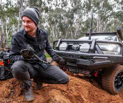 Treuil COVERT 10S Bushranger | 12V | 4536 KG | Synthetique sur Xperts4x4 Accessoires 4x4 Off-Road