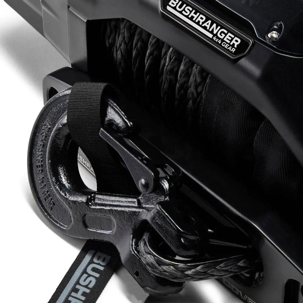 Treuil COVERT 12S Bushranger | 12V | 5443 KG | Synthetique sur Xperts4x4 Accessoires 4x4 Off-Road