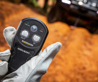 Treuil COVERT 12S Bushranger | 12V | 5443 KG | Synthetique sur Xperts4x4 Accessoires 4x4 Off-Road