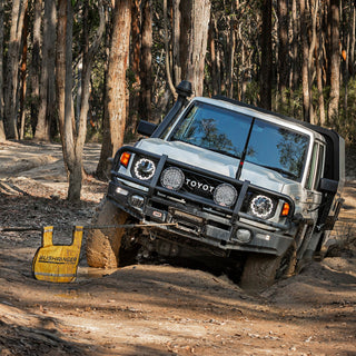 Treuil REVO MKII 4 536 kg | Câble Acier ou Synthétique - Bushranger 4x4 Gear sur Xperts4x4 Accessoires 4x4 Off-Road