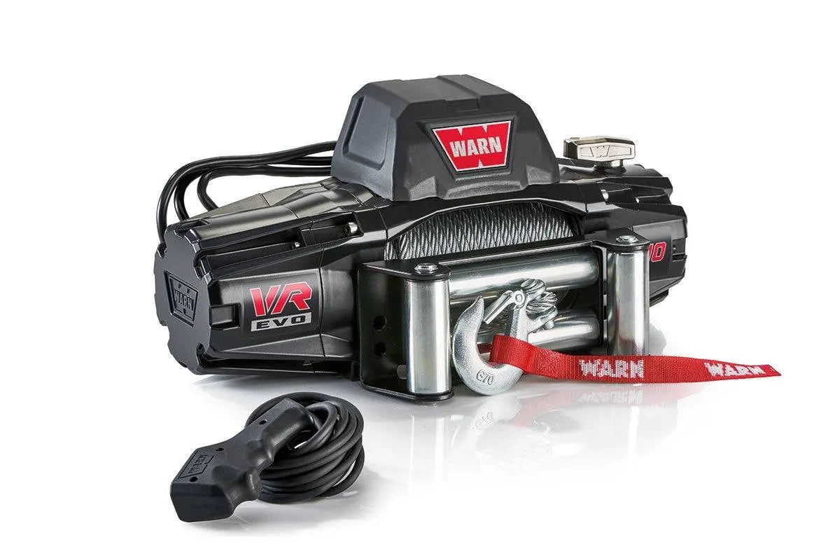 Treuil WARN VR-EVO 10 - 4.5T - Câble Acier - Étanche IP68 sur Xperts4x4 Accessoires 4x4 Off-Road