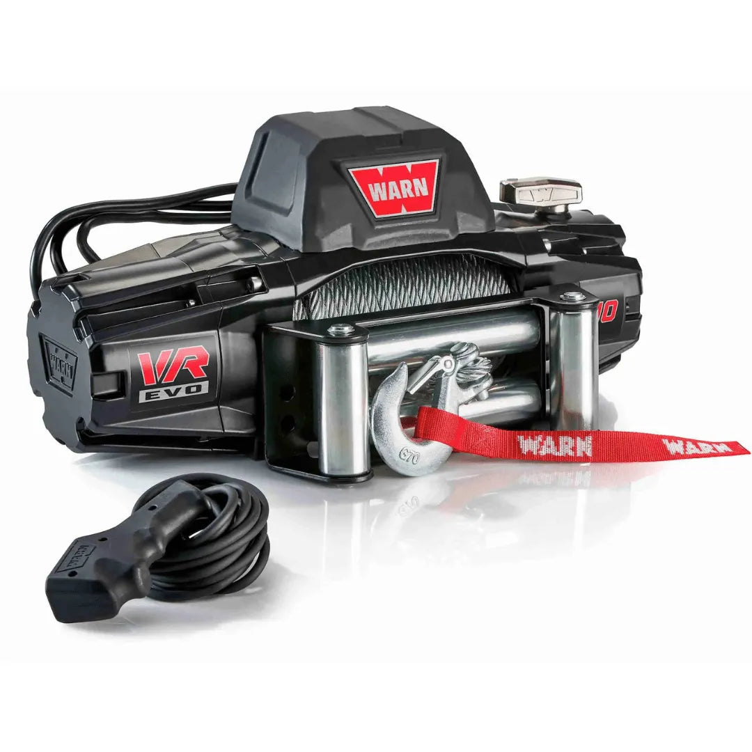 Treuil WARN VR-EVO 10S - 4.5T avec Câble Synthétique sur Xperts4x4 Accessoires 4x4 Off-Road