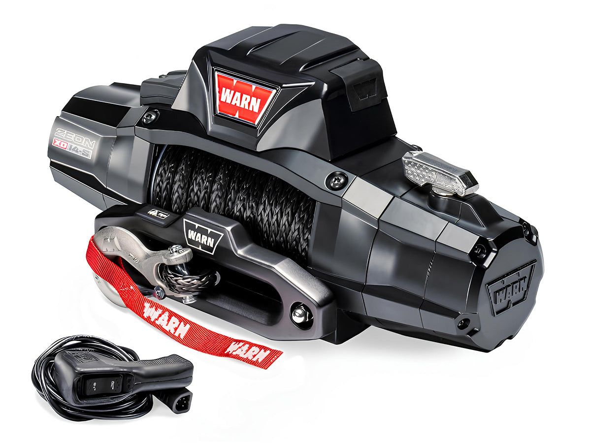 Treuil Warn Zeon XD14-S 6350kg 12V | Corde Synthétique sur Xperts4x4 Accessoires 4x4 Off-Road