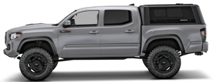 Hardtop RSI EVO SPORT - Toyota Tacoma 2016-2020 - Benne Courte - Double Cab - Noir Mat 005.EV1302-MB RSI SMARTCAP