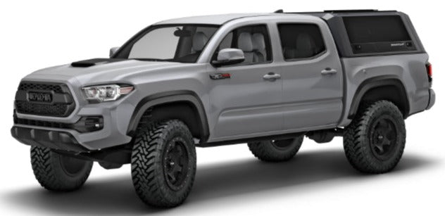 Hardtop RSI EVO SPORT - Toyota Tacoma 2016-2020 - Benne Standard - Double Cab - Noir Mat 005.EV1303-MB RSI SMARTCAP