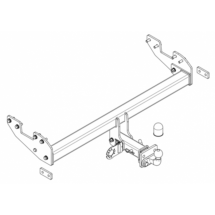 Attelage Homologué | Ford Ranger 2011-2022 F-282 Xperts 4x4