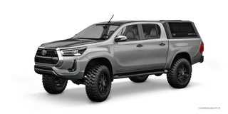 Hardtop RSI EVO SPORT - Toyota Hilux 2016+ - Double Cab RSI SMARTCAP Noir Mat 005.EV1304-MB Xperts4x4