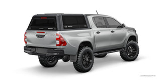 Hardtop RSI EVO SPORT - Toyota Hilux 2016+ - Double Cab RSI SMARTCAP Noir Mat 005.EV1304-MB Xperts4x4