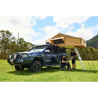 Tente de toit TJM Yulara 2400 x 1200 mm (+Annexe en Option) sur Xperts4x4 Accessoires 4x4 Off-Road