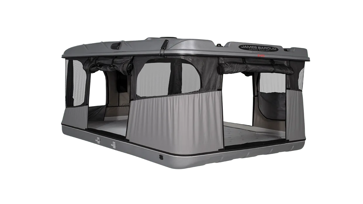 James Baroud | Tente de toit | Grand RAID | M/X/XL sur Xperts4x4 Accessoires 4x4 Off-Road